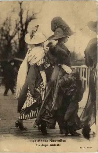 Les modes Nouvelles - La Jupe Culotte -652334