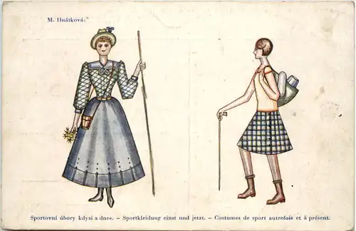 Mode - Sportbekleidung einst und jetzt -652446