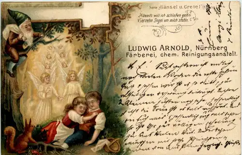 Nürnberg - Ludwig Arnold Färberei - Hänsel und Gretel -652516