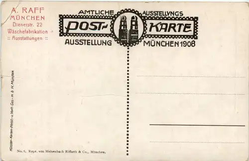 München - Ausstellung 1908 - Skulptur -652830