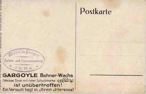Werbung Gargoyle Bohner Wachs -652738
