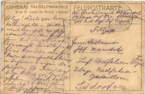 Cambrai - Rue St. MArtin -652842