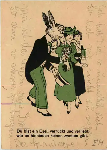 Du bist ein Esel - Saal Post -653036