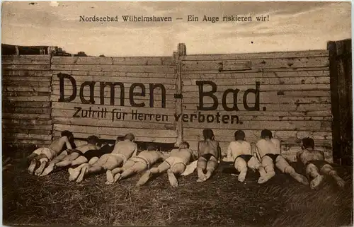 Wilhelmshaven - Ein Auge riskieren - Damen-Bad -653230