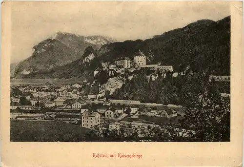Kufstein mit Kaisergebirge -653256