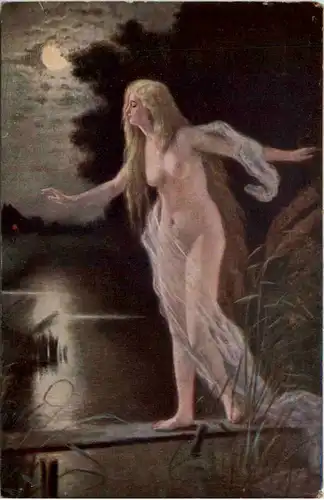 Erotik - Künstlerkarte C. Wiesemann -653204