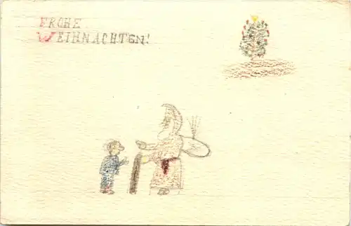 Weihnachten - handgemalt -653316