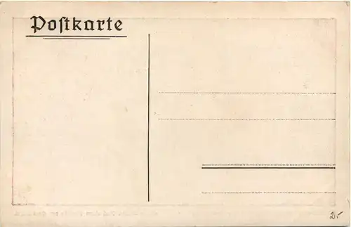 Künstler AK Hans Röhm - Eiserne Würfel - Skelett -653438