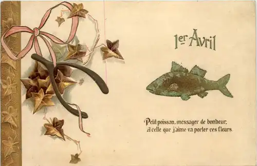 1er Avril - Wünschelrute - Fisch -653422