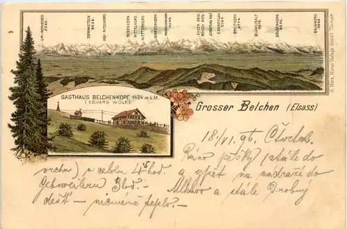 Grosser Belchen - Litho -653594
