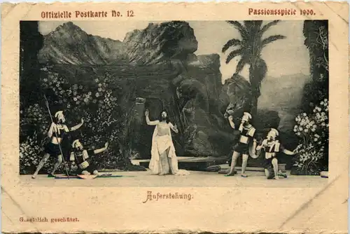 Oberammergau - Passionsspiele 1900 -653800