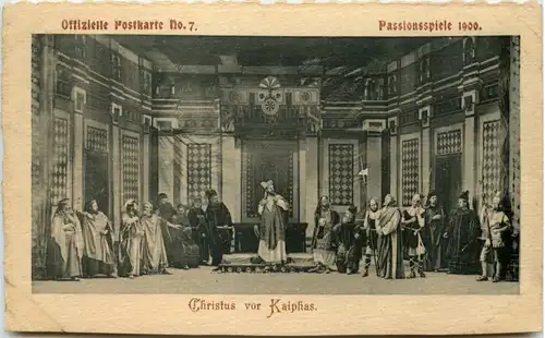 Oberammergau - Passionsspiele 1900 -653812