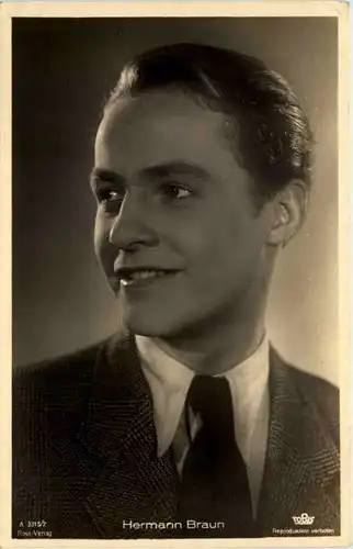 Schauspieler Hermann Braun -653764