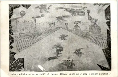 Hlavni kanal na MArsu v plnem osvetleni -653694