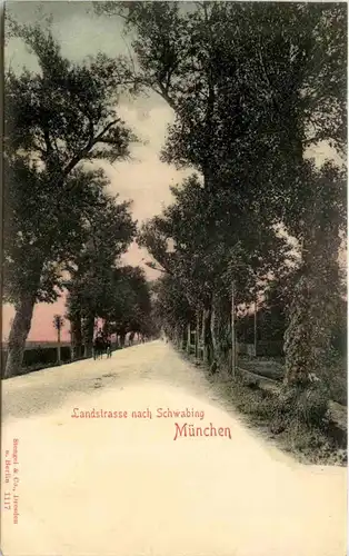 München - Landstrasse nach Schwabing -653754