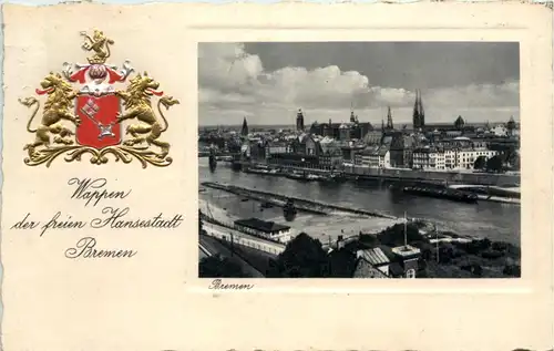Wappen der freien Hansestadt Bremen -653894