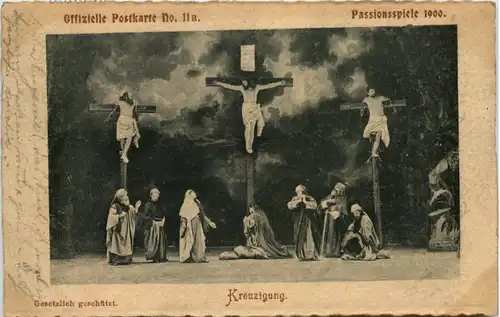 Oberammergau - Passionsspiele 1900 -653802