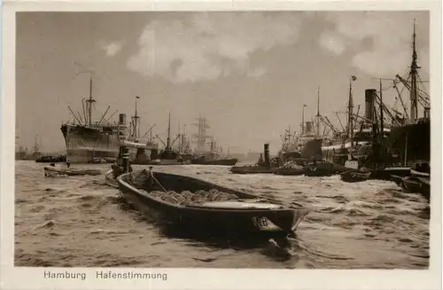Hamburg, Stimmungsbild im Hafen -532052