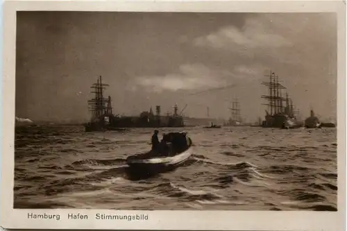 Hamburg, Hafen Stimmungsbild -532112