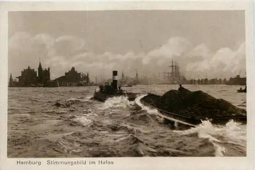 Hamburg, Stimmungsbild im Hafen -532054