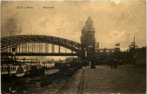 Köln, Rheinufer -532156