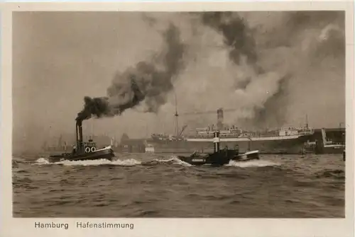 Hamburg, Stimmungsbild im Hafen -532060