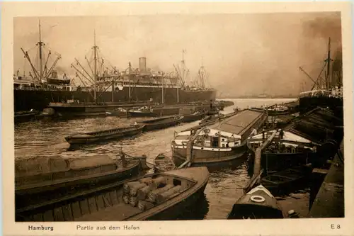 Hamburg Hafen, Partie aus dem Hafen -532194