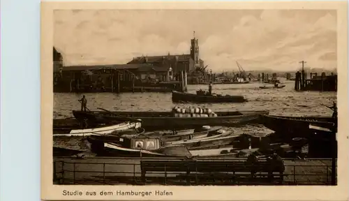 Hamburg Hafen, Studie -532236