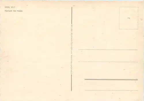 Sylt, Hörnum mit Hafen -532370