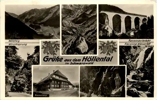 Grüsse aus dem Höllental im Schwarzwald, div.Bilder -532432