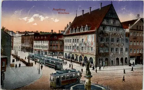 Augsburg, Weberhaus -532490