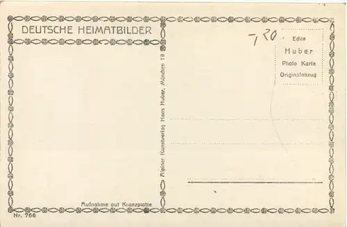Kreuzeckbahn, Blick auf den Waxenstein -532496