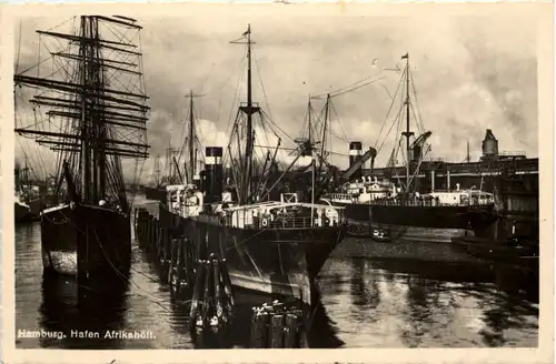 Hamburg, Hafen, Afrikahöft -532478