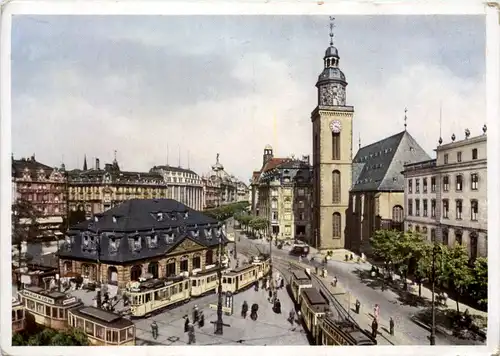 Frankfurt, Hauptwache, Blick nach der Zeil -532556