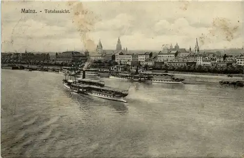 Mainz, Totalansicht -532668
