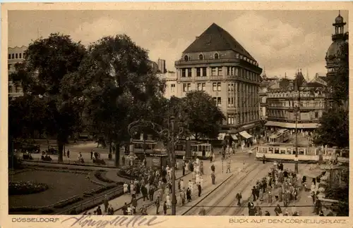 Düsseldorf, Blick auf den Corneliusplatz -532660