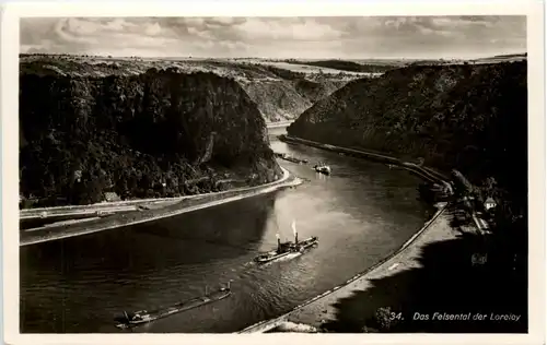 Das Felsental der Loreley -533132