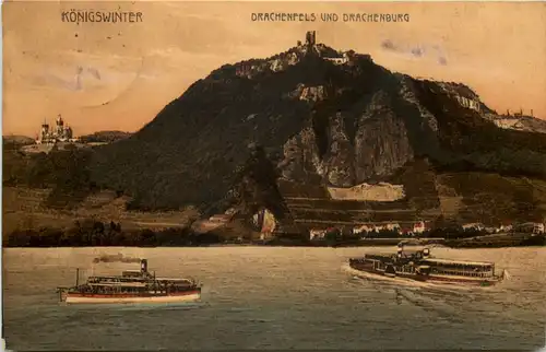 Königswinter, Drachenfels und Drachenburg -533252
