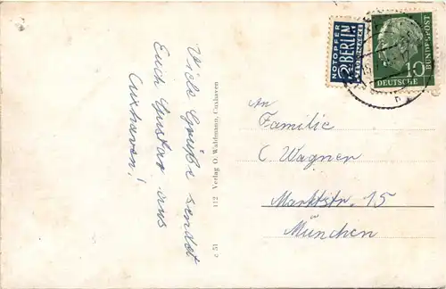 Cuxhaven, Alte Liebe mit Hafeneinfahrt -533224