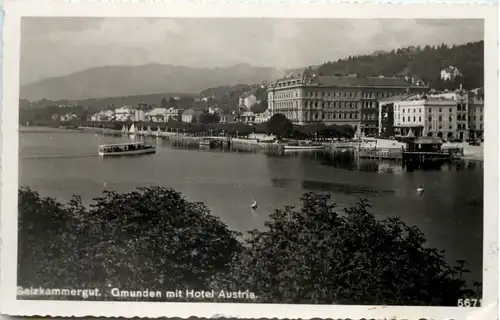 Gmunden mit Hotel Austria -533236