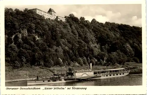Oberweser-Fahrgastschiffahrt Kaiser Wilhelm bei Fürstenberg -533160