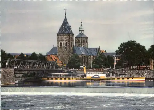 Hameln, Weser mit Blick auf Münster -533492