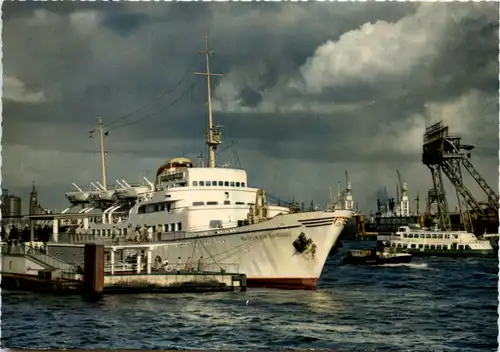 St. Pauli Landungsbrücken, Seebäderschiff Wappen von Hamburg -533532