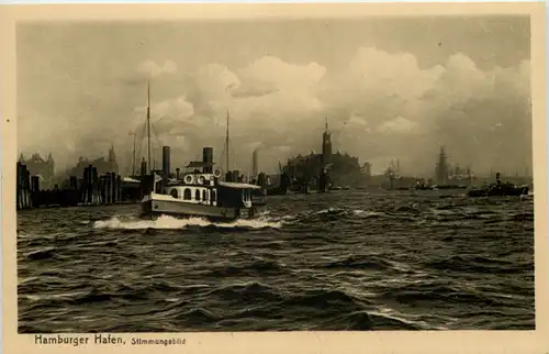 Hamburg, Hafen Stimmungsbild -533416