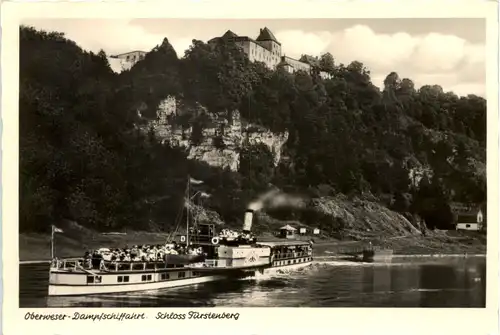 Oberweser-Dampfschiffahrt, Schloss Fürstenberg -533490