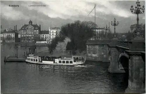 Hamburg, Lombardsbrücke -533402