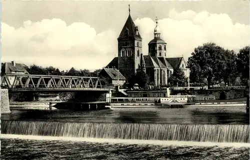 Hameln, Weserbrücke und Münster -533504