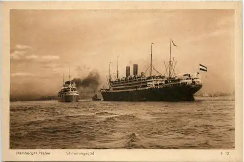 Hamburg, Hafen Stimmungsbild -533626