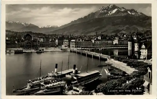 Luzern mit Pilatus -533656