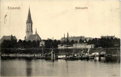 Emmerich, Hafenpartie -533872